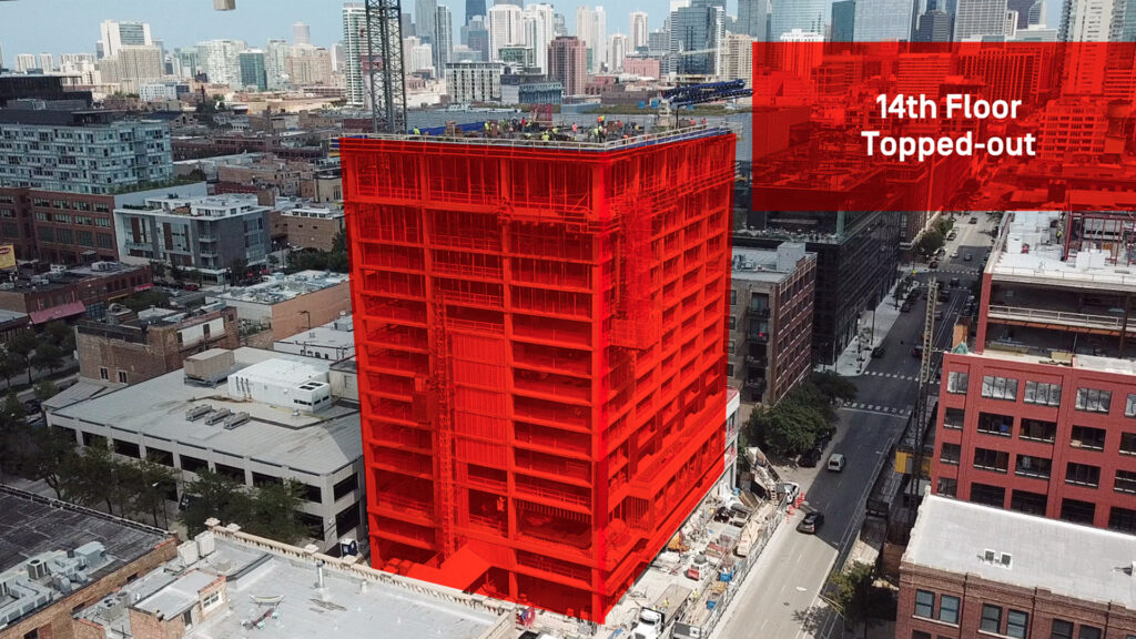 Hyatt House Vertical Timelapse