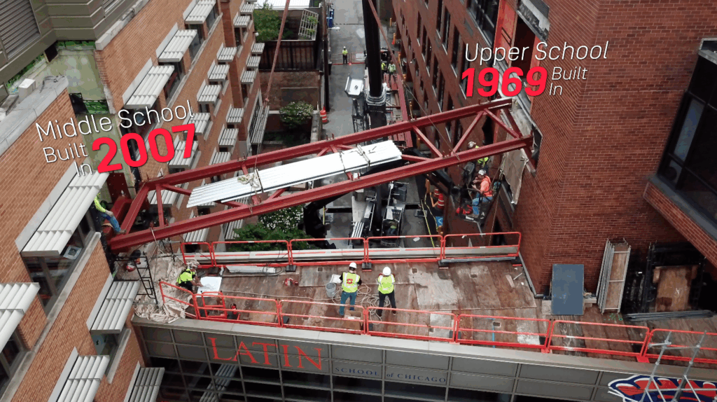 Latin School Bridge - Connecting Two Schools