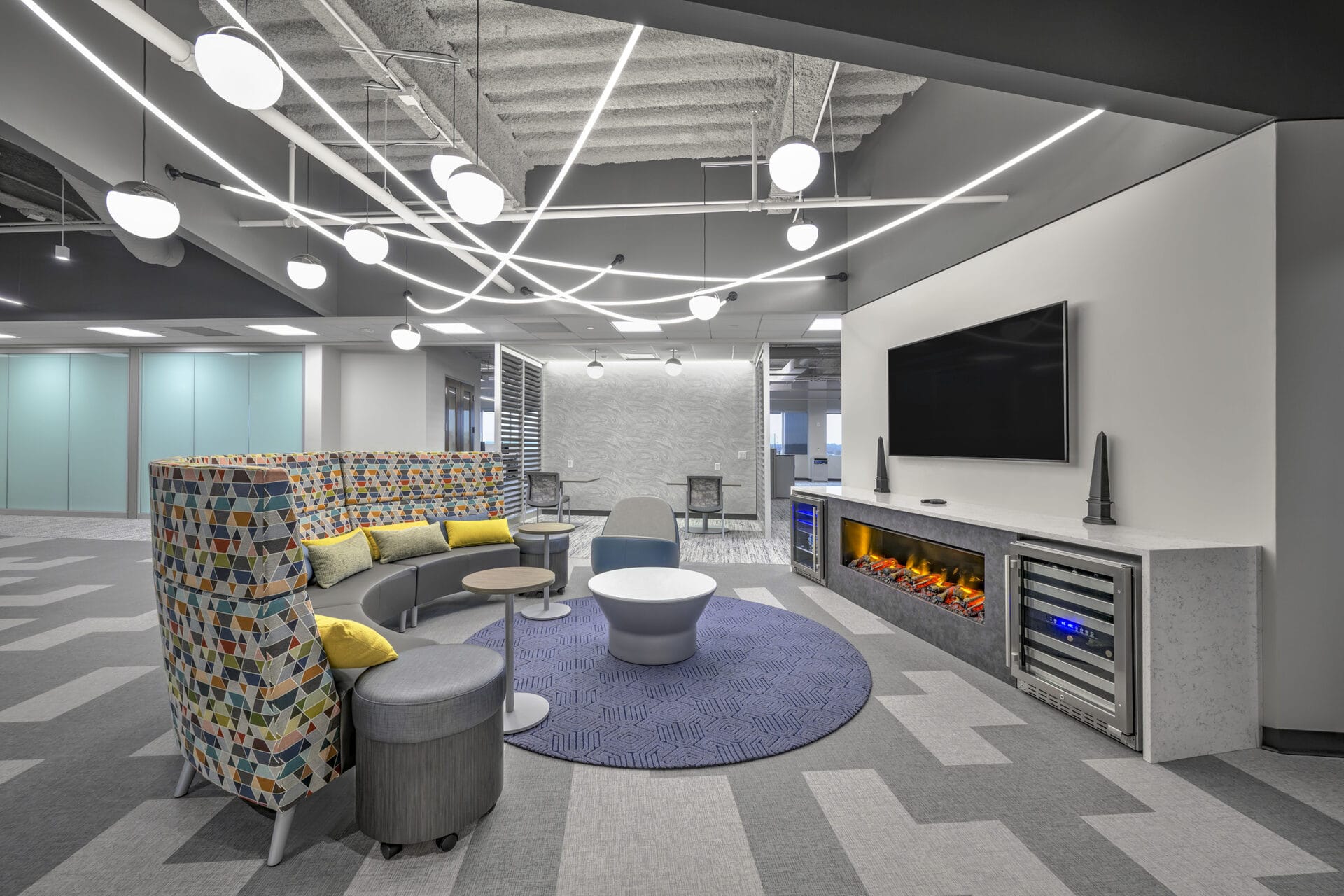 Skender Wraps Interior Construction on Baker Tilly’s New Indianapolis Office